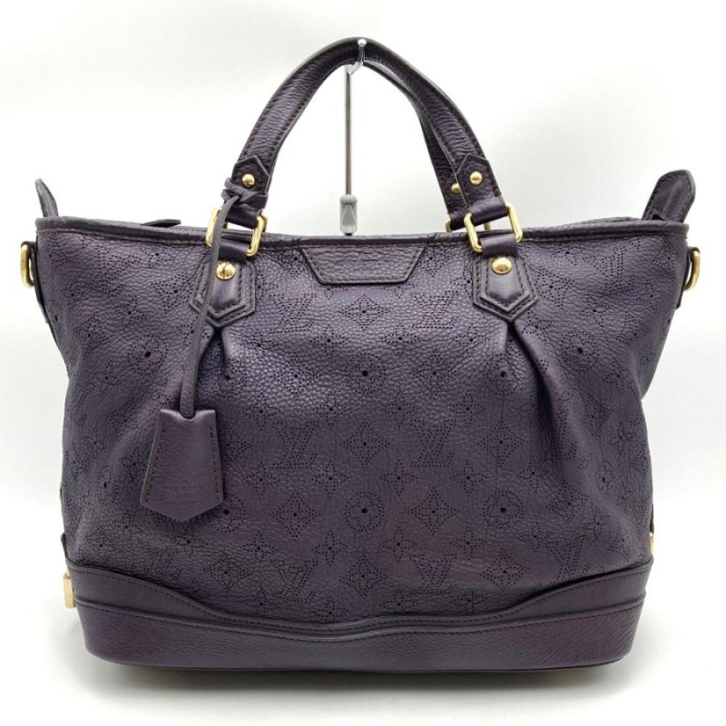 LOUIS VUITTON(ルイ・ヴィトン)M93983 ステラPM モノグラムマヒナ ハンドバッグ ショルダーバッグ 2way パープル レディース  ファッション USED | LINEブランドカタログ