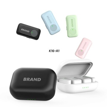 多巴胺智能降噪無線領夾式麥克風充電倉藍牙迷你直播混響小話筒【Snowbelle優選】