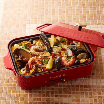 【日本Bruno】多功能電烤盤經典款(紅) BOE021