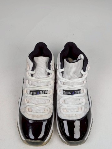微瑕疵-左右腳鞋面鞋底泛黃 378038-100 4.5Y Air Jordan 11 「 Concord 」GS 女段