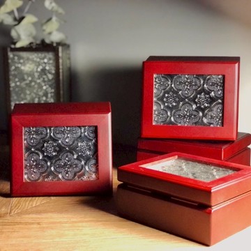 【壹弍文創】海棠花珠寶盒