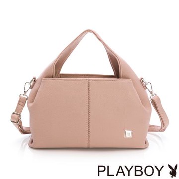 PLAYBOY - 手提包附長背帶  Fluffy系列 - 粉色