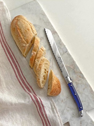 Jean Neron Raguiall Bread Knife French Blue