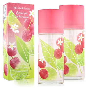 【短效品】Elizabeth Arden 雅頓 綠茶荔枝萊姆女性淡香水100mlX2入