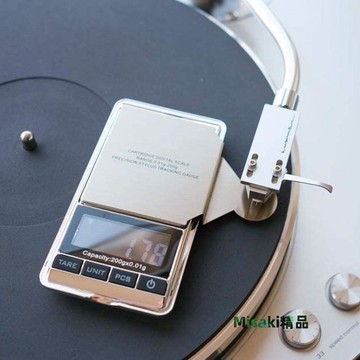 LP黑膠高精度黑膠唱機針壓計唱頭唱針稱唱頭電子秤專業版-Misaki精品