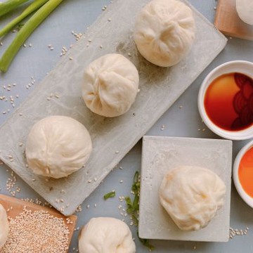 花蓮公正包子 公正包子(10顆/包)+海伯四神湯-小吃神組合x2組