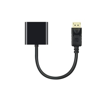 DP公 - VGA母 【宅配免運】DisplayPort(公)轉 VGA(母)15cm轉接線DP to VGA(DV-12)