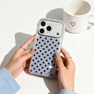 Vintage Polka MagSafe 氣墊防摔透明護殻
