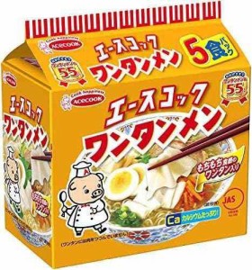 エースコック ワンタンメン 5食×6個