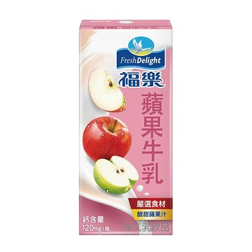 【福樂】蘋果保久乳 (200mlX24瓶)