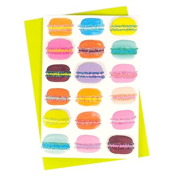 各式各樣的馬卡龍【Hallmark-Signature經典手工卡片 多用途】