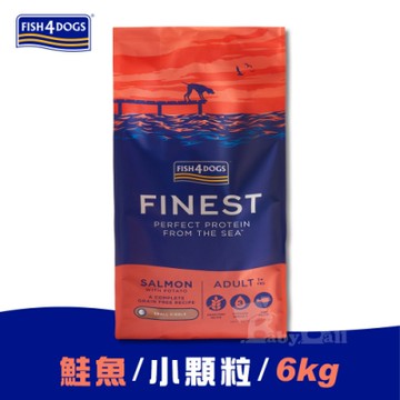 海洋之星FISH4DOGS 無穀低敏挪威鮭魚 成犬/小顆粒6kg