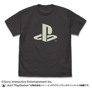 【PlayStation】夜光LOGO  “極少量” T-SHIRT T恤(黑色)