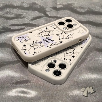 高級感線條星星 三星 A17 A16 A15 A13 A14 A11 A12 A30 A22 S10 S20 手機殼