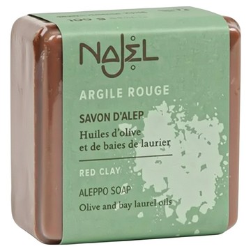 NAJEL 台灣公司貨 阿勒坡手工古皂 紅高嶺土  100g  1個