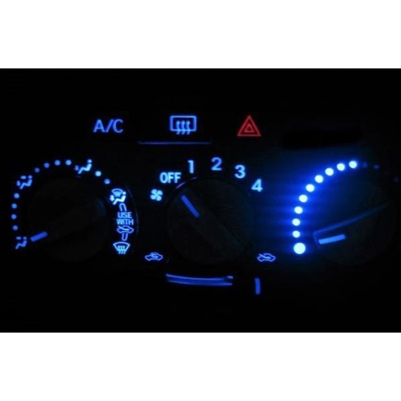 TANTO タント L375S/L385S マニュアル エアコンパネル照明用 LED 1台分セット！ DAIHATSU ダイハツ |  LINEショッピング