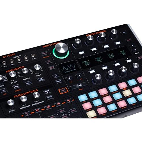 Ashun Sound Machines HydraSynth Desktop 24パッド ポリフォニック・アフタータッチ対応8ボイス  並行輸入