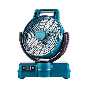 跨境鋰電風扇12寸多功能維修戶外釣魚工地交流電兩用大功率風扇