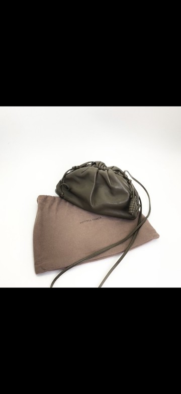 BOTTEGA VENETA THE POUCH MINI 軍綠色肩背/斜背包