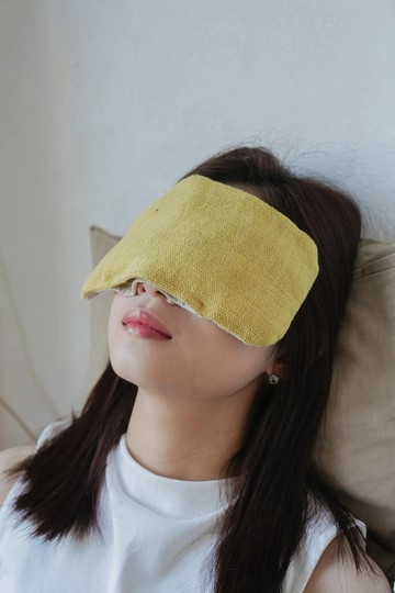 NEW【 暖息靜觀 】穀物熱敷眼枕