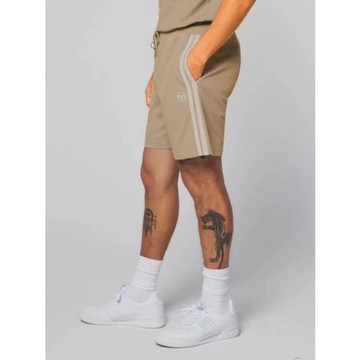 Sergio tacchini夏季休閑小清新純色斜紋運動短褲多色