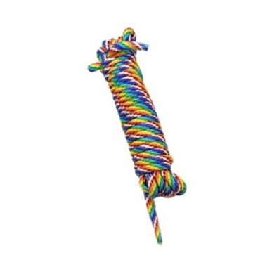 【佰昇國際 Baisheng】七彩尼龍棉繩 尼龍繩 繩子 (5碼/包)