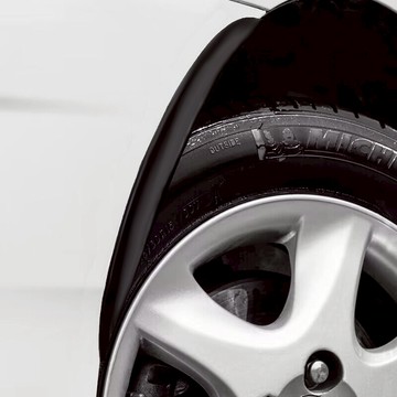 碳纖維輪眉橡膠防撞條 2入 輪眉貼 輪弧貼 汽車防撞條 車用防撞條 車身飾條 卡夢 車身裝飾【CW0045】普特汽車精品