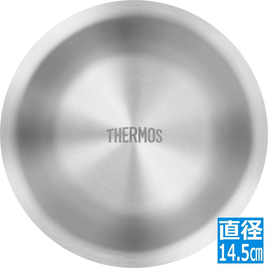 THERMOS サーモス アウトドアシリーズ 皿 真空断熱ステンレスボウル 14.5cm S ROT-001