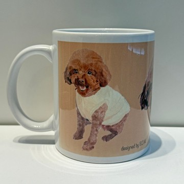 陶瓷馬克杯   |  貴賓犬