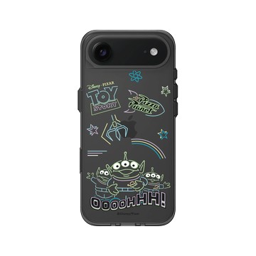iPhone Air Clear (相機按鈕) 酷墨灰 - 迪士尼-玩具總動員 Toy Story - Oooohhh 霓虹世界
