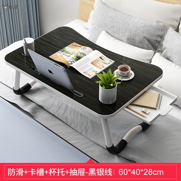 懸掛式書桌大學生宿舍上鋪懸空懶人小型床上桌簡易可折疊桌學習桌