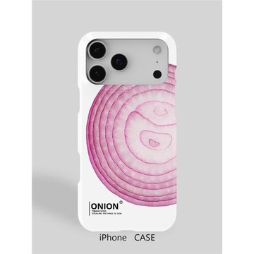 洋蔥茄子蔬菜筷子iPhone16promax簡約12半包15適用于蘋果個性14硬殼擬物創意13手機殼11半包