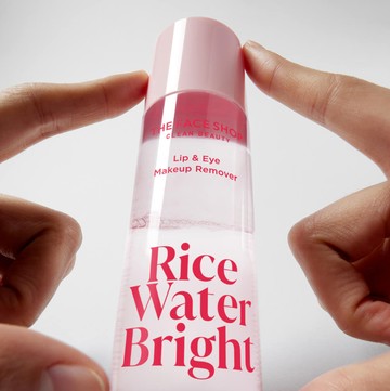 THE FACE SHOP Rice Water Bright Lip & Eye Makeup Remover 110ml (RENEWAL)