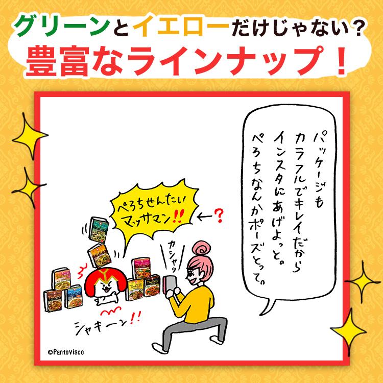 カレー レトルトカレー レトルト食品 レトルト食品 タイカレー ヤマモリ メール便 送料込み グリーンxイエロー 2個 同梱不可タイ料理 1000円