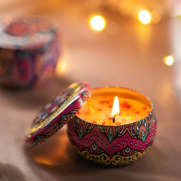 香薰蠟燭室內情人節浪漫求婚安神助眠生日表白無煙晚餐布置裝飾