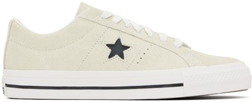 Converse 灰白色 CONS One Star Pro Suede Low 运动鞋