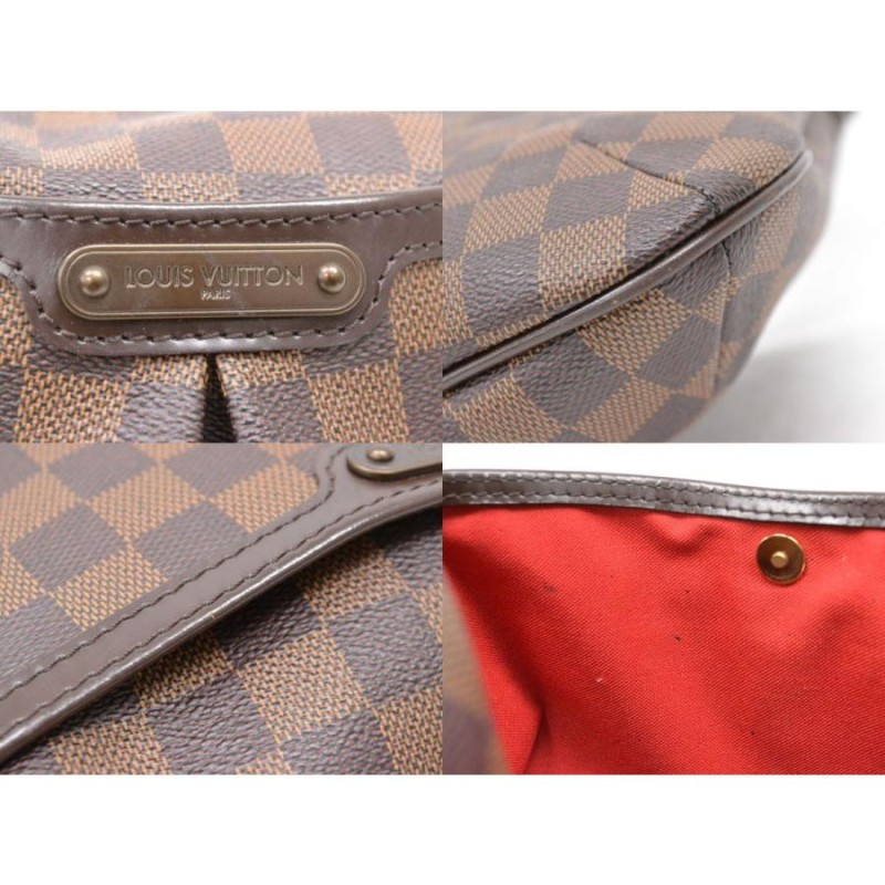 本物 ルイヴィトン LOUIS VUITTON LV ブルームズベリ PM ダミエ エベヌ