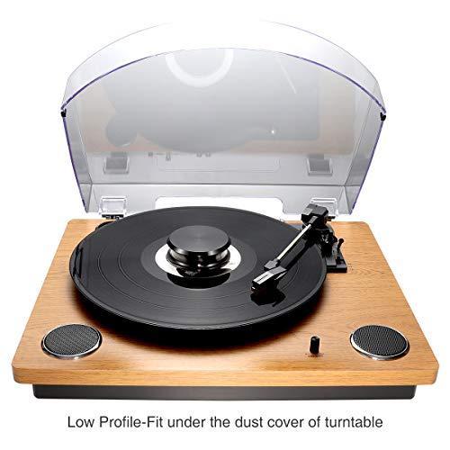 Record Weight Stabilizer by FEMELI,Turntable Weight ClampsーLow Profile to F