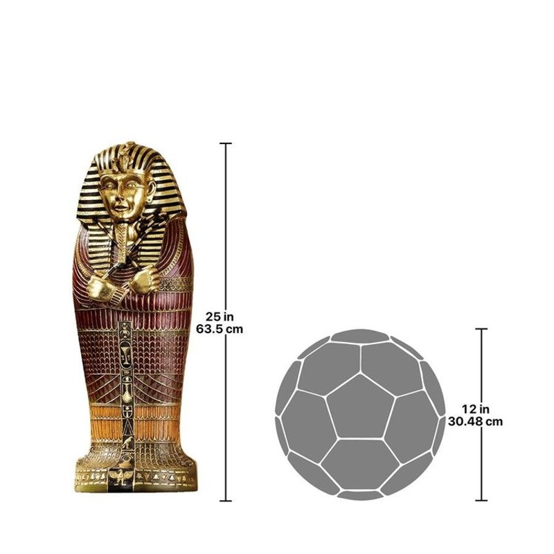 古代エジプト ツタンカーメン王の石棺壁彫刻 彫像/ ナイル川 カイロ