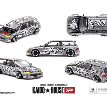 【東海模型】KAIDO HOUSE x MINIGT 1/64 本田 Honda Civic (EF) Kaido Manga V1 KHMG260