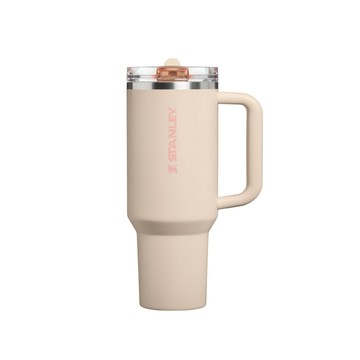STANLEY 防漏吸管隨手杯 1.18L / 香檳粉
