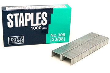 徠福 23/8 釘書針 NO.308 (1小盒入)【APP滿額下單10%點數(單一帳號最高5000點)】1/31止