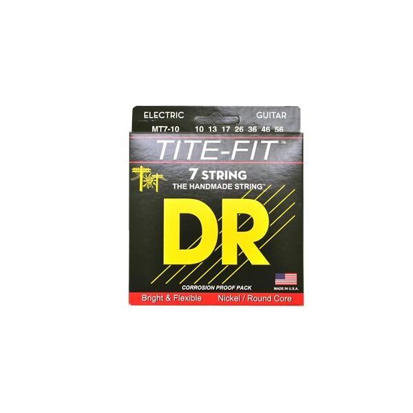 DR（ディーアール） エレキギター弦 7弦 8弦 MT7-10 TITE-FIT MEDIUM 7-STRING