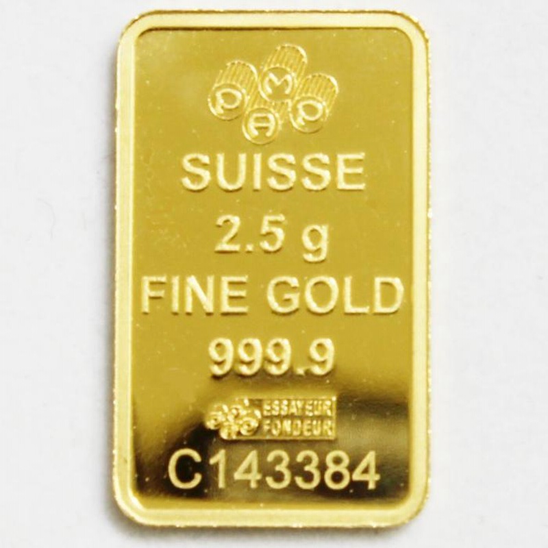 インゴット 24金 K24 純金 2.5g スイス パンプ INGOT | LINE