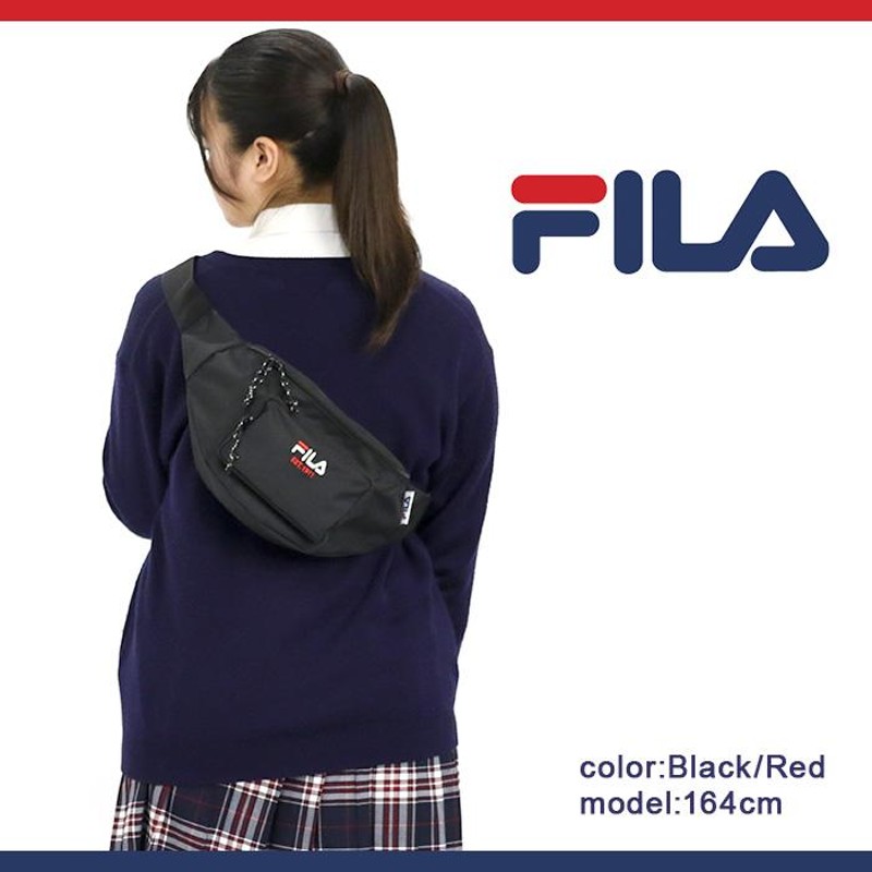 ウエスト 人気 ポーチ fila