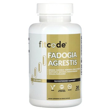 fitcode, Fadogia Agrestis，600 毫克，30 個