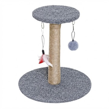 高精寵物 貓抓柱  灰色  1個  25*25*28