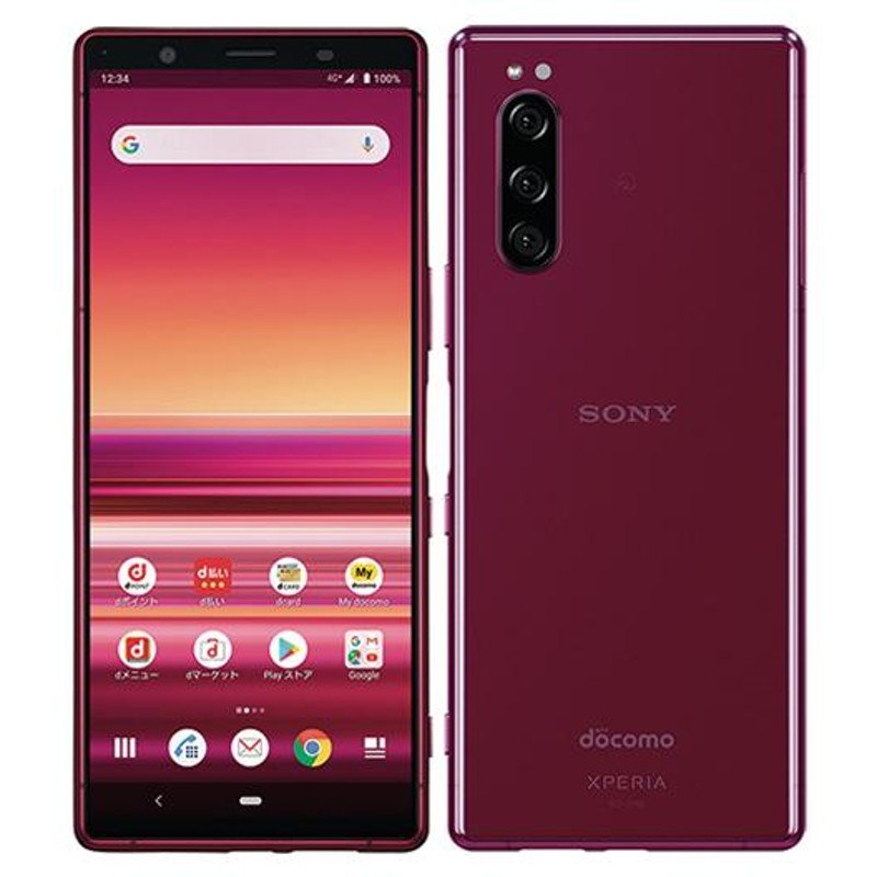 Xperia 5 SO-01M 64GB メモリ6GB フルセグ HDR 有機EL アウトレット