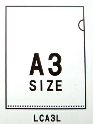 連勤 PP透明L型A3文件套 12入/包 10包/箱 LCA3L【APP滿額下單4%點數(單一帳號最高1500點)】5/31止