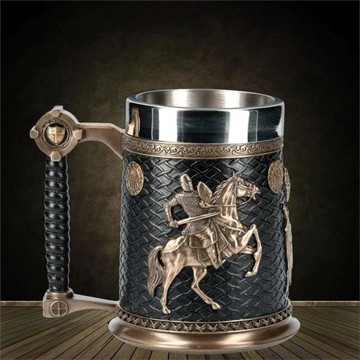 創意權利的游戲周邊3D立體個性威士忌杯啤酒杯不銹鋼酒吧網紅杯子